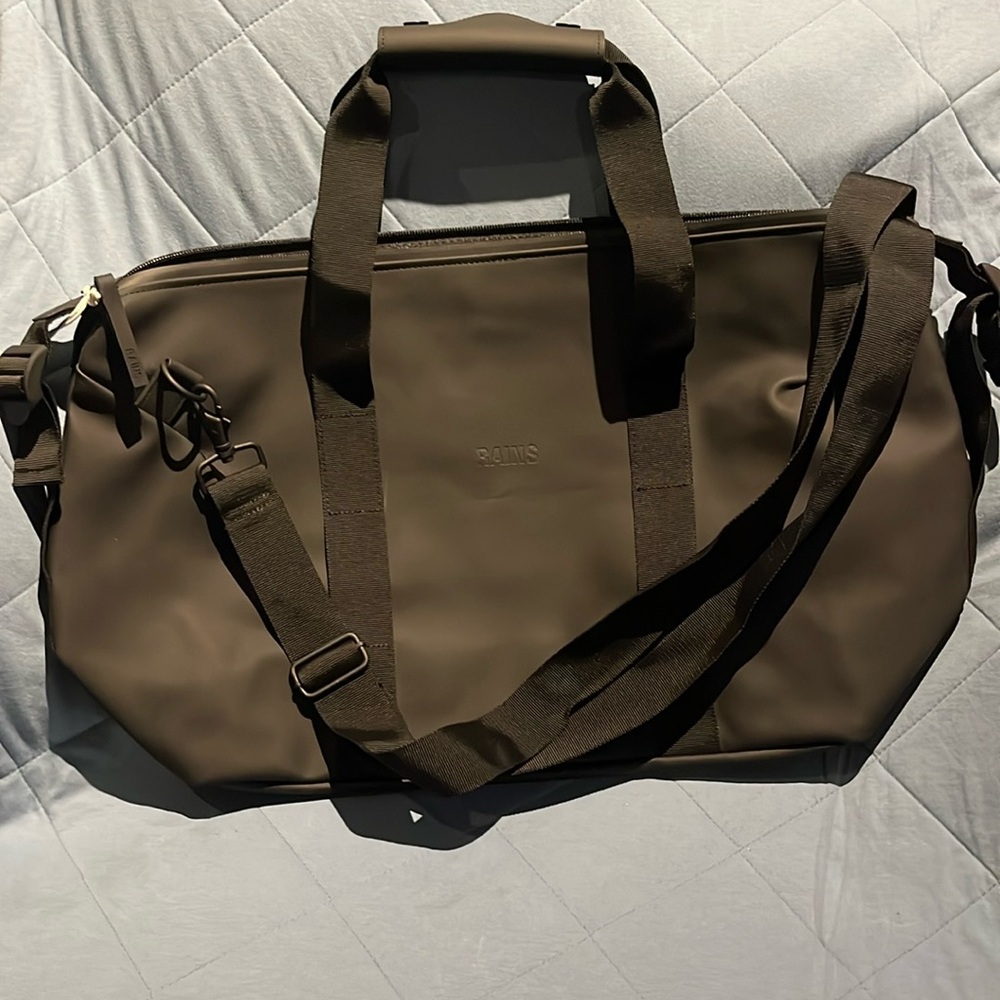 Rains Waterproof Weekend Bag  - NWTs - black